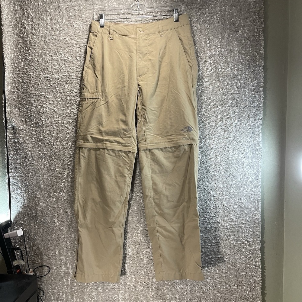 The North Face Paramount Trail Convertible Pants Men's Size 30 Khaki Cargo Pants